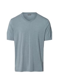 HANRO - V-Shirt Casuals - carbernet melange