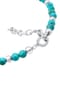 Nenalina Armband Kauri Muschel Howlith Kugel Bunt Strand 925 Silber Bild 3
