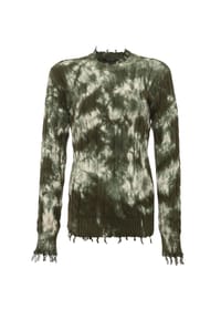 CIPO & BAXX® - Pullover WP268 Tie-Dye Optik - ANTHRACITE