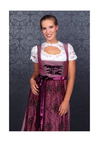 EDELNICE - Midi Dirndl Juliette - lila