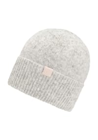 CHILLOUTS - Strickmütze "Riana", Patch, für Damen - 21 GREY