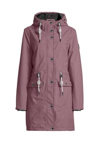 NEW VIEW - Jacke Lillie mit weitenregulierbarer Kapuze - Altrosa
