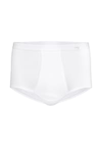 mey - Slip, elastischer Gummibund, uni, für Herren - weiß
