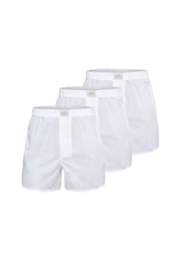 Lakeford & Sons - Boxer American Boxershorts Herren 3-Pack in klassischen Designs - dunkelblau