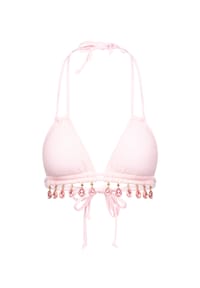 MODA MINX - Bikinioberteil Selene mit edlen Schmuckelementen - pink