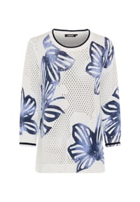 olsen - Pullover, 3/4-Arm, für Damen - 40173 INK BLUE
