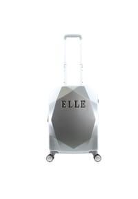ELLE - Koffer Diamond mit vollständig gefüttertem Innenraum - silver