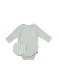 biorganic - Langarmbody,Modal/Bio-Baumwolle, Unisex - Beige