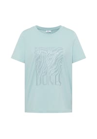 CECIL - T-Shirt, Baumwolle, für Damen - 33474 WHITE