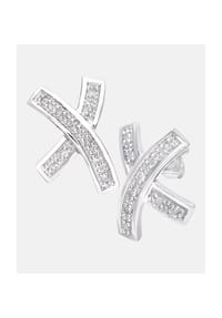 Diamant L'eternel - Ohrringe, mit 0.1 ct Diamant, 375 Weißgold - white gold