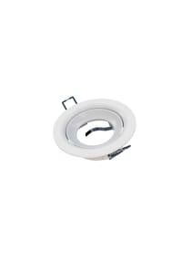 COFI - LED Labs LUCA Einbaurahmen für GU10 Deckenleuchte IP20 Rund Ø 65 - Schwarz 90 x 26mm