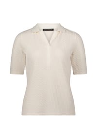 BETTY BARCLAY - Basic Shirt mit Knöpfen - Rohweiß