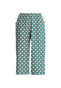 CALIDA - Damen 3/4-Pyjamahose Favourites Beach - north sea green