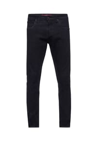 RUSTY NEAL® - Jeanshose MELVIN mit elastischem Stretch-Denim - Black Denim