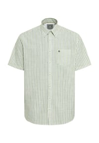 GALERIA - Freizeithemd, gerader Schnitt, Button-Down-Kragen, Herren - 1 WHITE