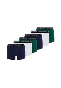 WESTMARK LONDON - Retro Short / Pant 6er Pack Oscar - Black / Ecru / Gray