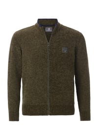 JAN VANDERSTORM - Strickjacke EIRBERG - oliv