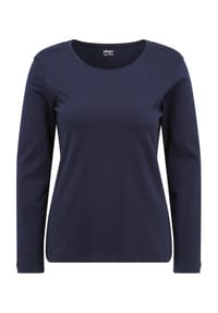 GALERIA - Langarmshirt "Bea", Casual-Look, Rundhalsausschnitt, für Damen - DEEP BLACK