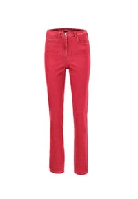 GOLDNER - Damen Jeans Slim Fit LOUISA mit Stretch-Anteil - dunkelblau