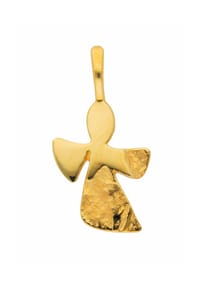 Adelia's - Adelia's Damen Engelanhänger 333 Gold ( 8K ) – Goldanhänger Engel - silber