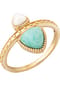 caї Damen Ring, 925er Silber mit Amazonit und Achat Bild 2