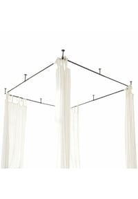 LOBERON - Betthimmel Giroux schwarz - 