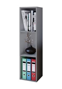 VCM. - Holzregal stehend | platzsparendes Regal | Maße: H. 107 x B. 34 x T. 30 cm | Elegantes Regal stehend | Aufbewahrungsregal | Bücherregal - Mendas - Buche