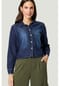 zero Jeanshemd, Blusenkragen, für Damen Bild 8
