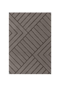 Arte Espina - Wohnzimmer Teppich – Kurzflorteppich Cool 5055 120 x 180 cm in grau - grau