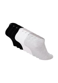 Tamaris - Damen Sneakersocken, 9er Pack - Comfort Cotton Sneaker, einfarbig - Grau