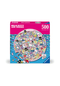 Ravensburger - Rundpuzzle "Hello Kitty and Friends", 500 Teile - 