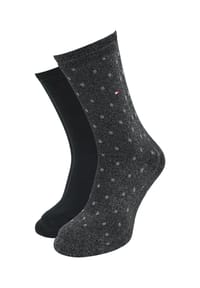 TOMMY HILFIGER - Socken Classic, 2er-Pack, für Damen - 001 BLACK