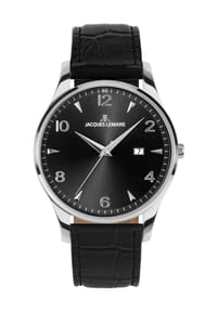 JACQUES LEMANS London - Damen Armbanduhr 1-2216 - schwarz