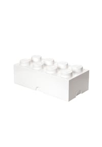 LEGO® - LEGO Aufbewahrungsbox Storage Brick 8 - White, Kunststoff, 50 x 25 cm - 