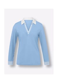 Sieh an! - Langarm-Shirt - altrosa-weiß