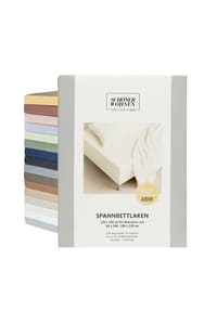 SCHÖNER WOHNEN KOLLEKTION - Spannbettlaken - Anthrazit