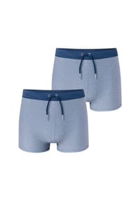 SCHIESSER - Boxer-Badehose Ocean Swim - blau