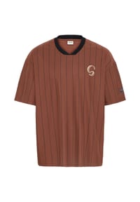 SOLID - T-Shirt SEAN Kurzarmshirt - braun