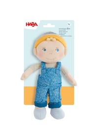 HABA - Stoffpuppe Kuschelpuppe - blau