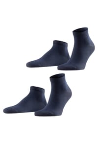 FALKE - Kurzsocken, 2er-Pack, uni, für Herren - 2000 WHITE