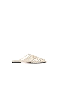 KAZAR STUDIO - Mules flip-flops mit ledernen Gürteln oben - Off-white
