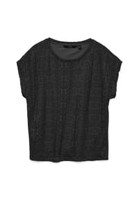 VERO MODA® - Shirt Maya, tief angesetzte Schulter, für Damen - 177868 BLACK