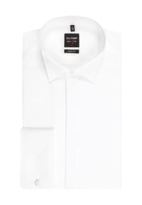 OLYMP - Level Five Businesshemd, Body Fit, Langarm, Kläppchenkragen, für Herren - 00 WEISS