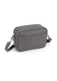 collezione alessandro® - Umhängetasche Praktisch kleine Crossbody Bag mit vielen Fächern - grau