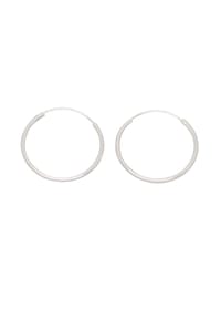 fejn - Ohrringe Simple Hoop nachhaltiger Echtschmuck - gold