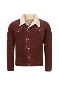 Rock Creek - Winterjacke Cordjacke - Schwarz