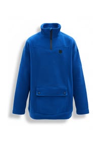 CAT by manii'ta lacitta - Blaues Fleece-Sweatshirt - blau