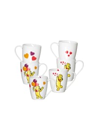 Ritzenhoff & Breker Becher Haribo Heart 360 ml 6er Set bunt - HARIBO - bunt