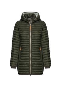 camel active - Wasserabweisende Steppjacke mit Reißverschlusstaschen - Rauchblau