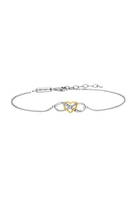 Julie Julsen® - Armband 925/- Sterling Silber 8 Zirkonia - mehrfarbig
